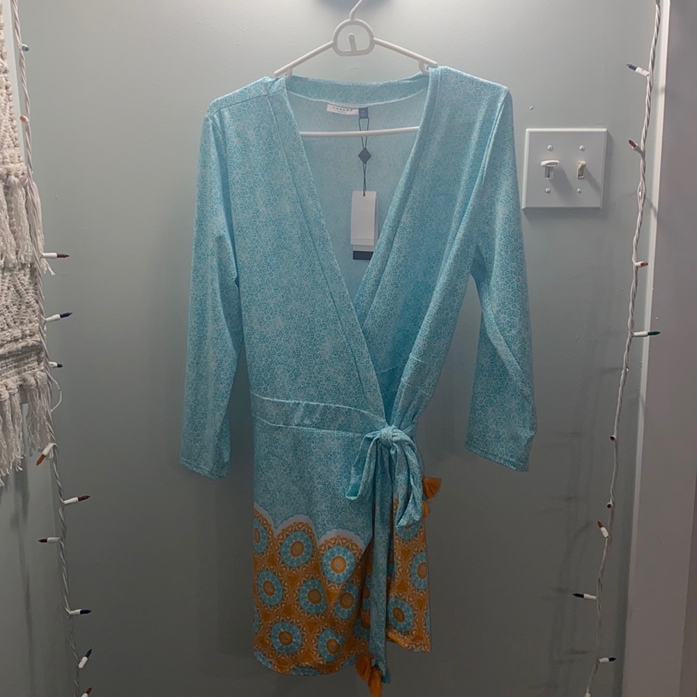 ✨BUNDLE TO SAVE✨ cabana life wrap romper